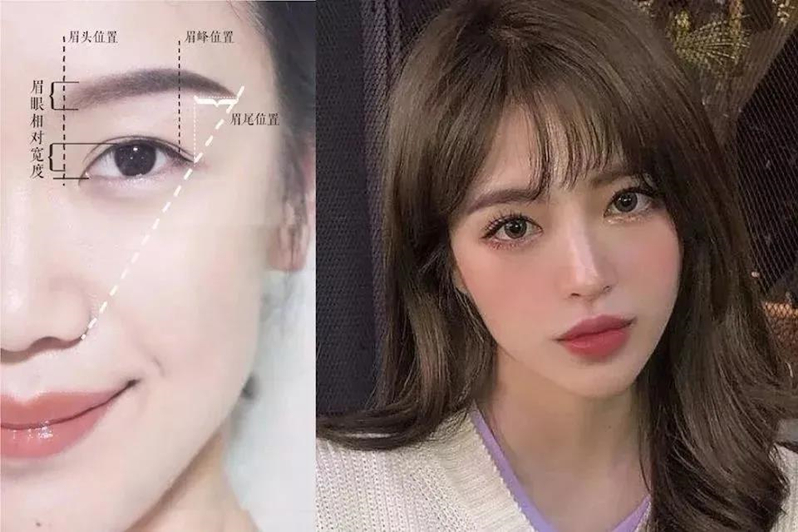半永久纹绣眉型设计知识攻略