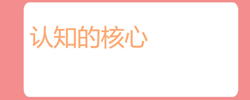 认知的核心