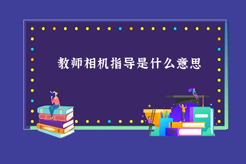 教师相机指导是什么意思