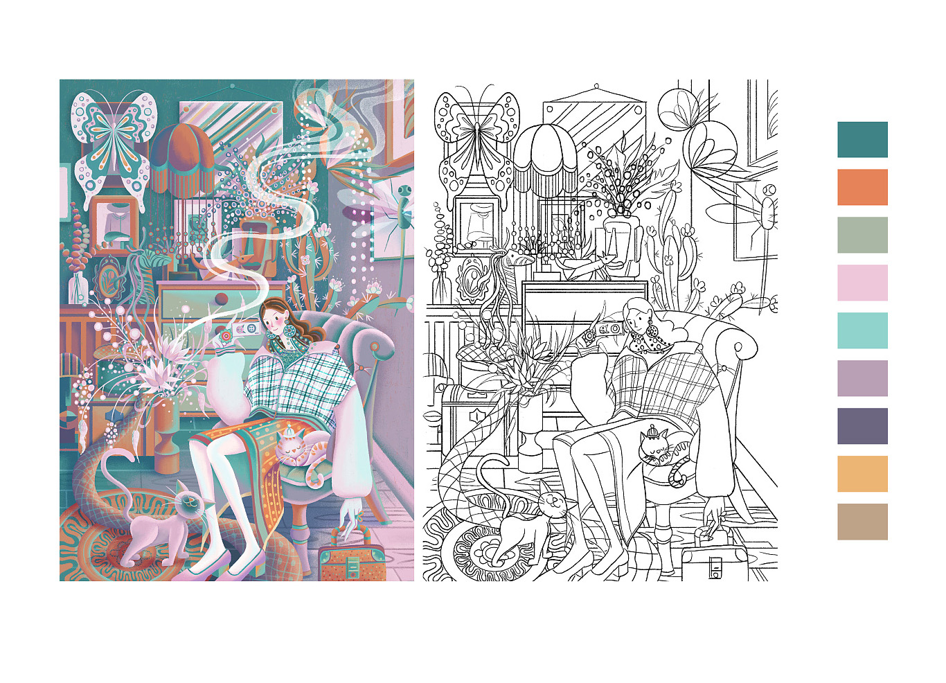 商业插画培训就业班-亿美教育it设计培训学校(哈尔滨校区)