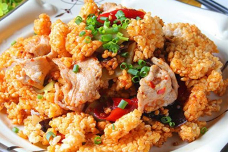 锅巴肉片培训