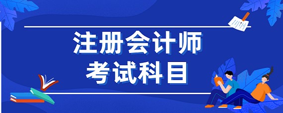 註冊會計師考試科目