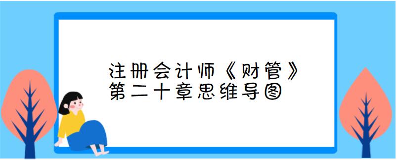 注册会计师《财管》第二十章思维导图