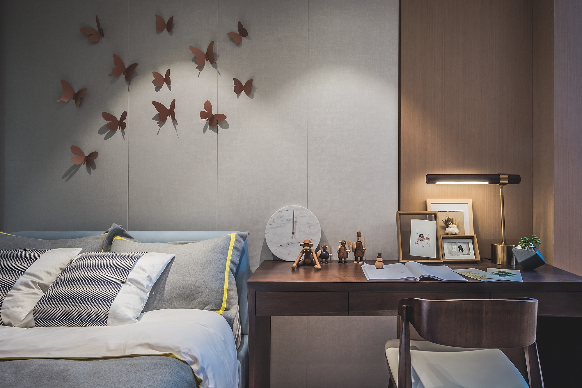 60㎡现代二居,品质生活从家开始