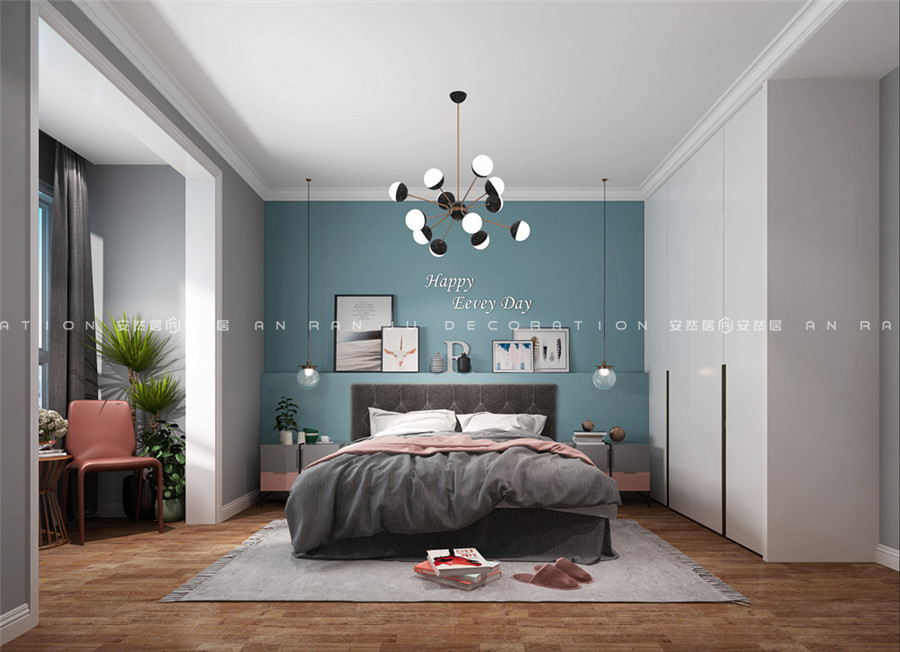 安然居装饰 | 香溪源110平北欧,全包14.5万