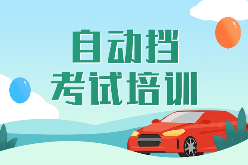 自动挡驾照考试培训
