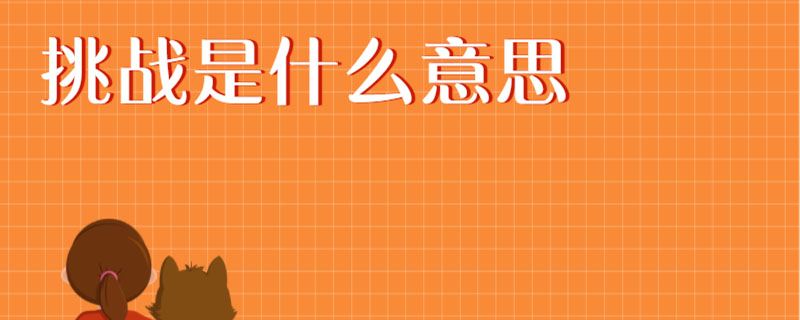 挑战是什么意思