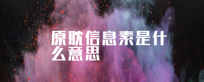原耽信息素是什么意思