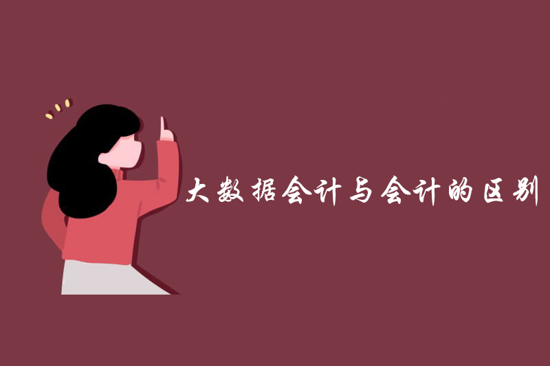 大数据会计与会计的区别