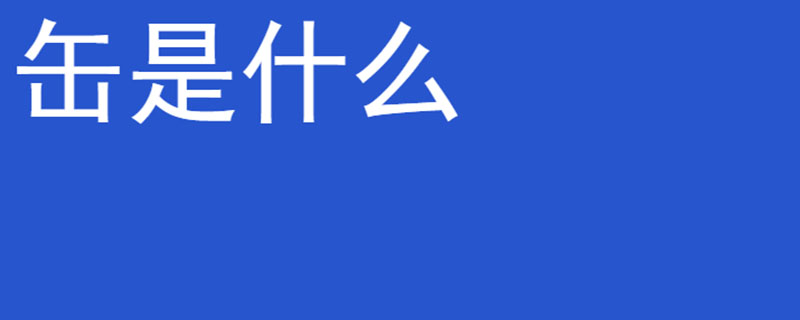 缶是什么