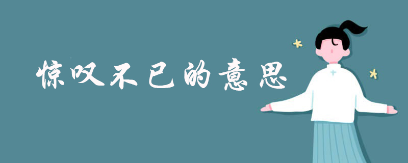 惊叹不已的意思