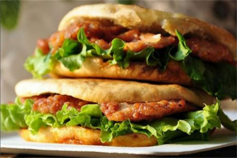 里脊肉夹馍培训