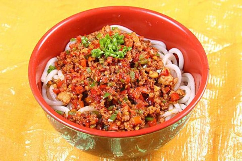 三椒肉沫粉培训