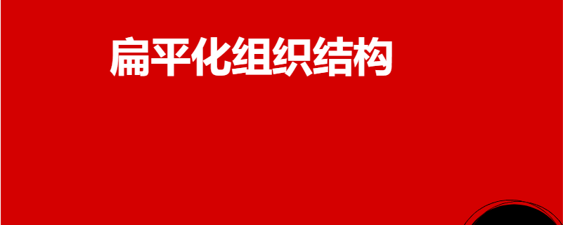 扁平化组织结构