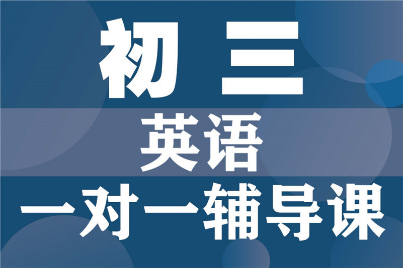 初三英语一对一辅导课