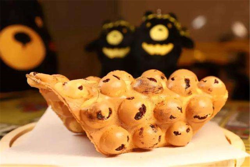 爆浆芝士鸡蛋仔做法培训