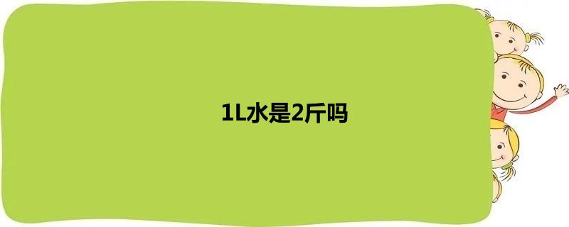 1l水是2斤吗