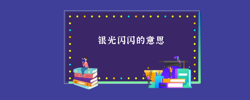银光闪闪的意思