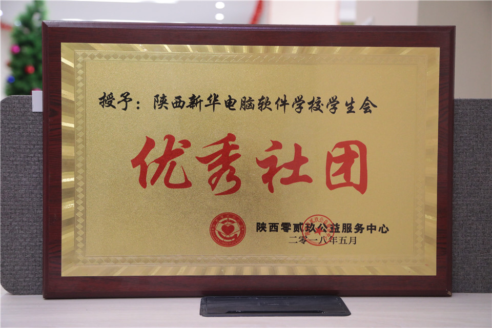 陕西零贰玖公益服务中心-优秀社团
