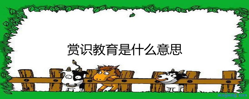 赏识教育是什么意思