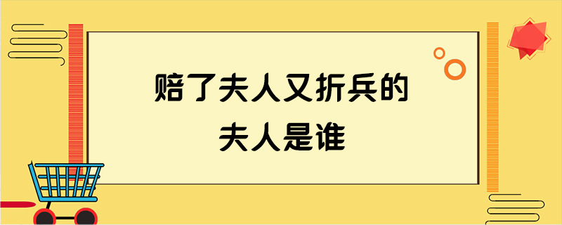 赔了夫人又折兵的夫人是谁