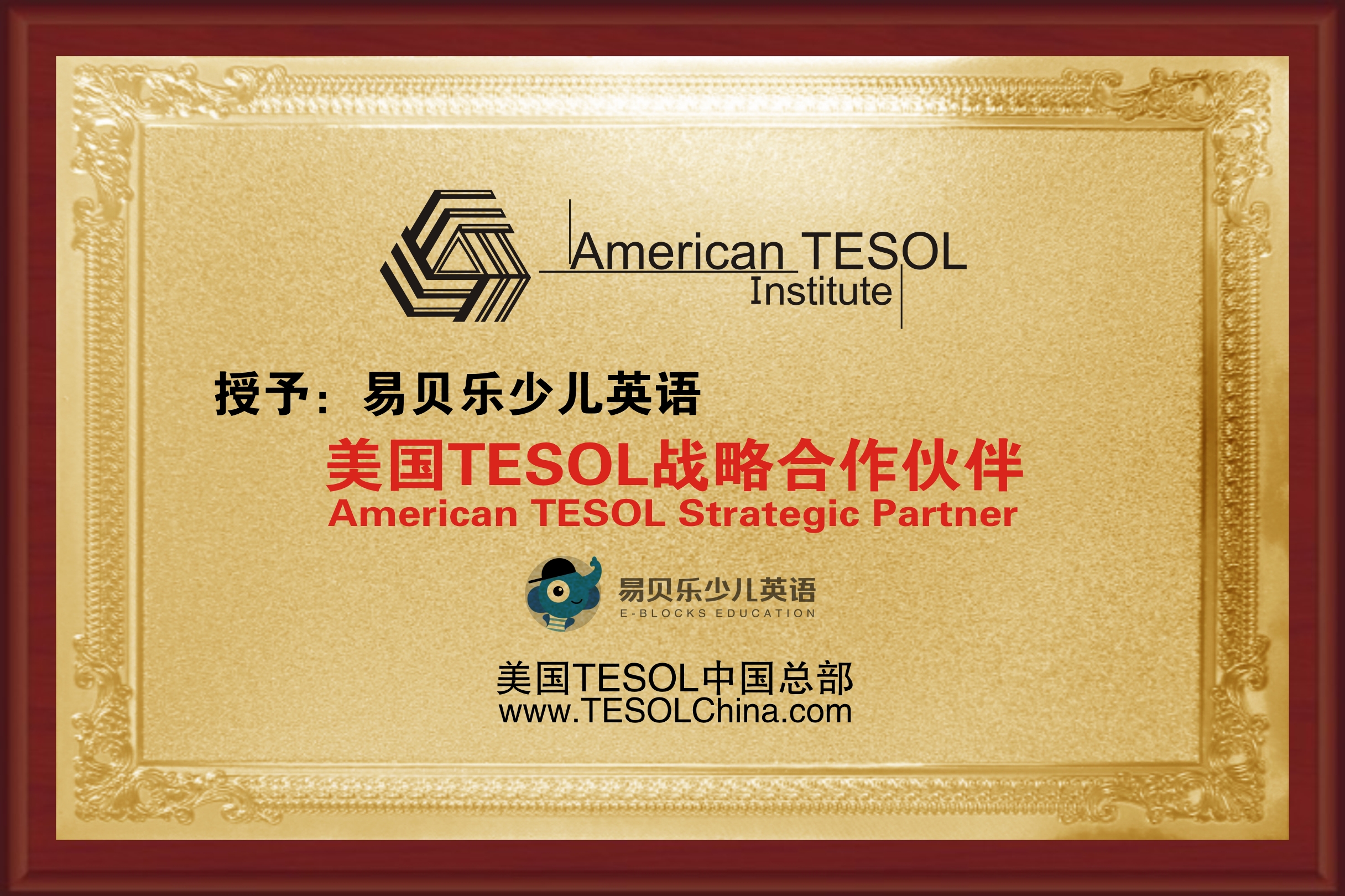 美国tesol中国总部-战略合作伙伴