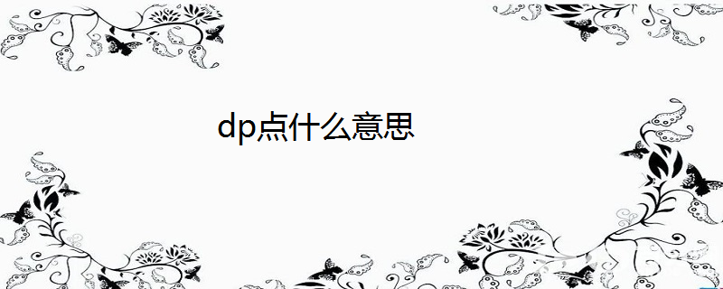dp点什么意思
