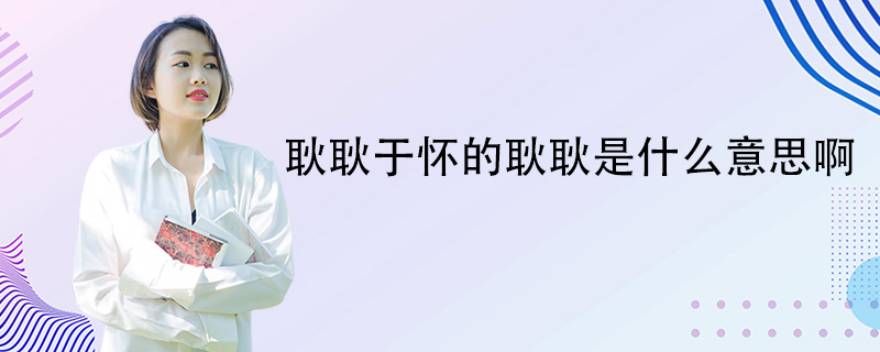 耿耿于怀的耿耿是什么意思啊