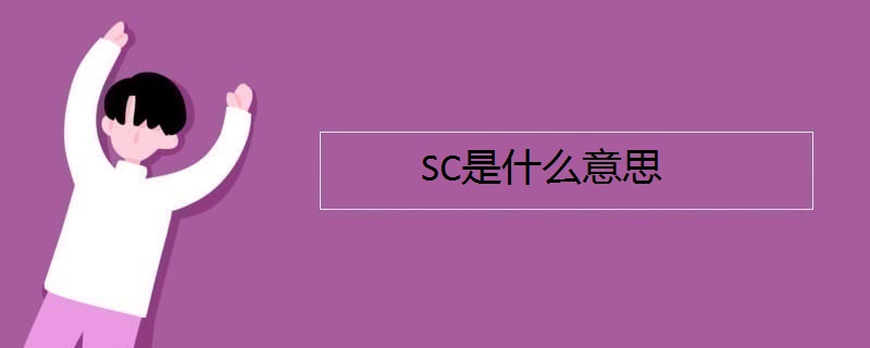 sc是什么意思